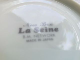 in the box Set of 5 Tea Cup & Saucer Made in Japan Bon La Seine 7