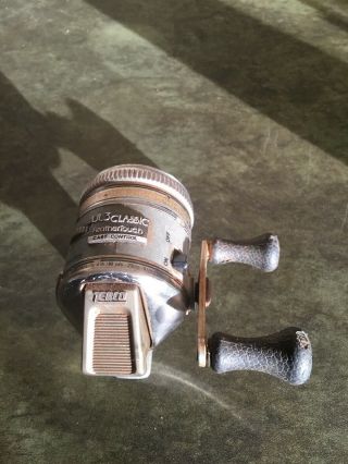 Vintage Zebco Ul 3 Classic Feathertouch Cast Controls Fishing Reel
