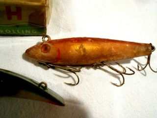 3 - Vintage Lures & 5 - Boxes 4