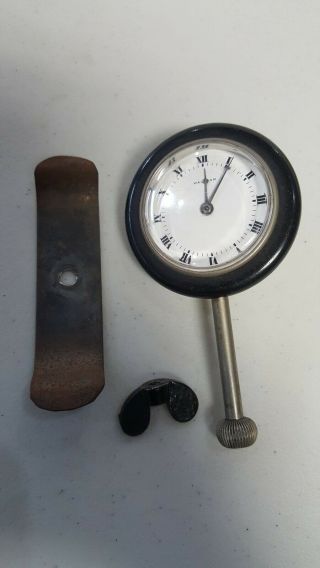 Vintage Waltham 8 Day Car Auto Clock Car Clock Antique Car