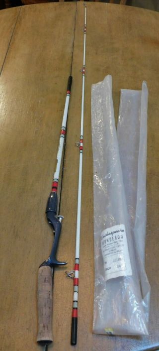 Vtg.  Shakespeare Wonderod No.  B - 214m,  6’6”,  2 Piece Standard Taper Fishing Rod
