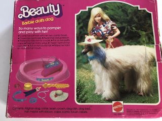 1979 Beauty The Afghan Dog - Barbie Doll 