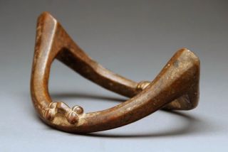 Senufo Boat Anklet Currency Antique Ivory Coast West African Bronze 4