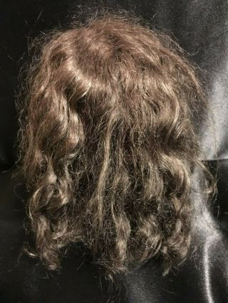 Vintage Brunette Doll Wig Size 15
