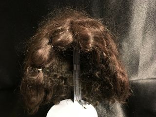 Vintage Brunette Doll Wig Size 15 2