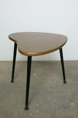 Vintage Mid Century Heart Shaped Side Table/Coffee Table 4
