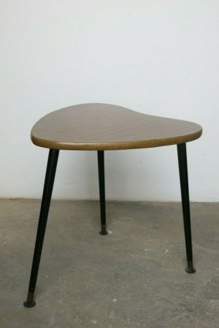 Vintage Mid Century Heart Shaped Side Table/Coffee Table 6