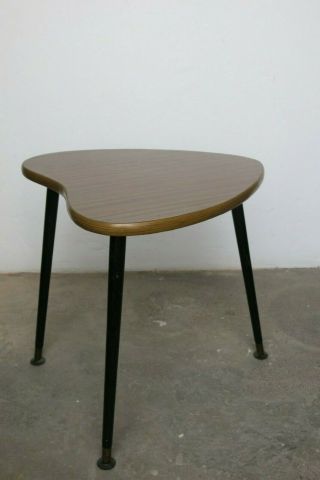 Vintage Mid Century Heart Shaped Side Table/Coffee Table 8