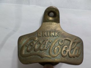Antique " Drink Coca Cola " Bottle Opener