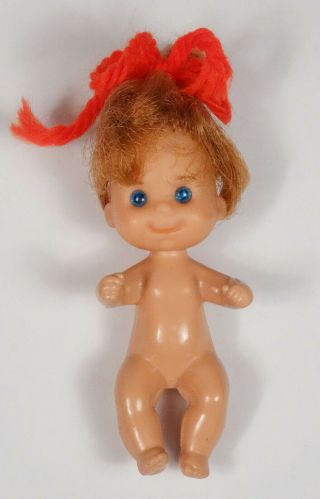 Vintage 1973 Mattel Sunshine Family Baby Sweets Red Hair Doll