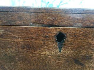 Vintage Wooden Box - In Need of Restoration No Lock or Key 3
