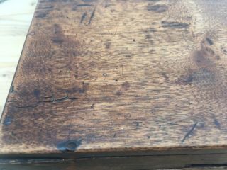 Vintage Wooden Box - In Need of Restoration No Lock or Key 5