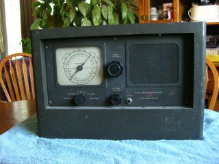 R - 100/urr Antique Vintage Military Ww2 8 Tube Radio Receiver Good Sound