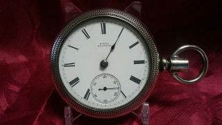 Antique Waltham Appleton Tracy And Co.  Pocket Watch Circa 1883