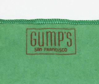 Gump ' s Green Anti - Tarnish Sterling Silver Flatware Storage Bags - Set of 6 4