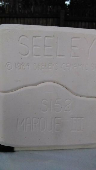 Vintage Seeley S152 Marque III Doll Head Mold Seeley Ceramic Service 1984 3
