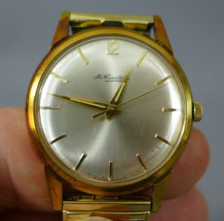 Vintage Swiss Made Thomas Russell & Son Mechanical Gents Wrist Watch