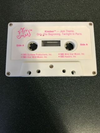 Vintage Jem Cassette Tape Kimber Only In Beginning,  Twilight In Paris
