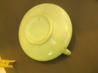 antique vintage matte green flower frog bowl combo 4