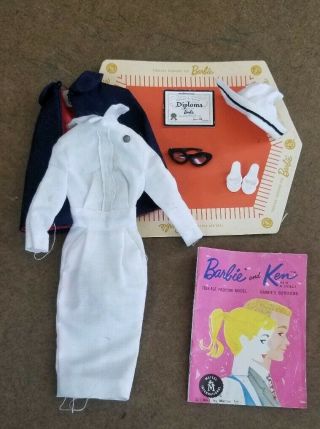 Vintage Barbie Clothing – 991 Barbie Nurse – 8 Piece Set – Vintage Set