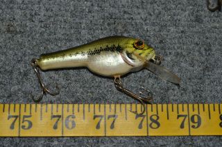 Vintage Bagley Small Fry Bass Fishing Lure