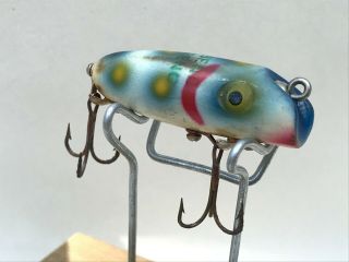 Vintage South Bend Fishing Wood Lure Spin - Oreno 4 Color 1/4 Oz.