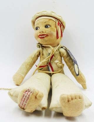 Vintage Chad Valley Little Sailor Boy Doll Made In England