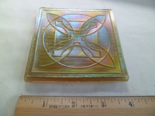 Frank Lloyd Wright Designed Glass Prism Flower Tile
