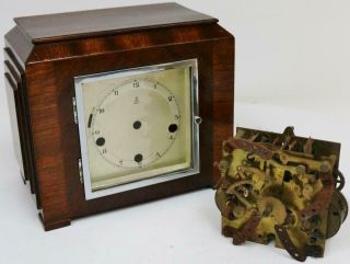 Unusual Antique German Gustav Becker Musical Chime Mantel Clock Spares