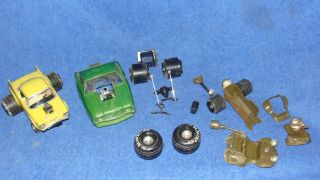 Vintage Revell Funster 57 Chevy,  69 Chevelle And Sand Buggy Tank Parts