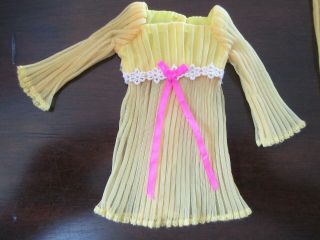Barbie Vintage Mod Fashion Doll Outfit Lemon Kick 1465 Shoes Top Pants 2