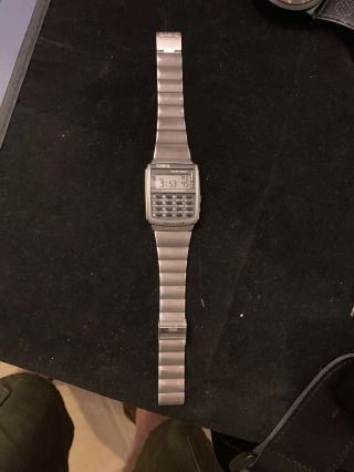 Casio CA506 - 1 Mens Classic Digital 8 - Digit Calculator Stainless Steel Watch 3
