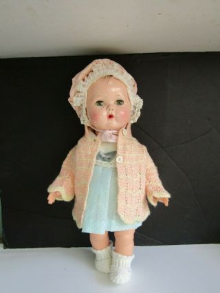 1959 Vintage Vinyl 14” American Character Tiny Tears Baby Doll