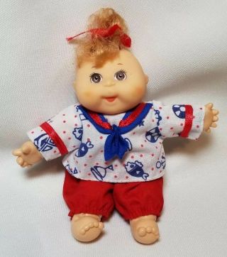 1995 Rare Cabbage Patch Kids Doll Baby Collectible Mini / Sailor Boat Fisherman