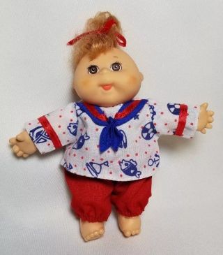 1995 RARE Cabbage Patch Kids Doll Baby Collectible Mini / Sailor Boat Fisherman 2