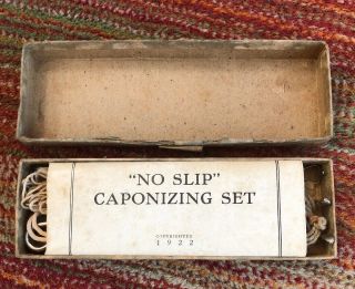 Antique Veterinarian “No Slip” Caponizing Set For Nuturing 2