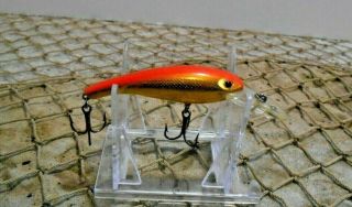 Vintage Hb.  Cotton Cordell Wally Diver Xtr Deep Fishing Lure Pink & Gold