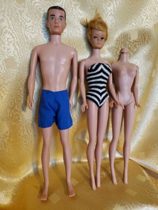 Vintage Pontytail Barbie & Ken 1960’s