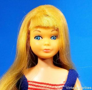 Pretty Blond Bend Leg Skipper Doll 1030 W/oss Vintage 1960 