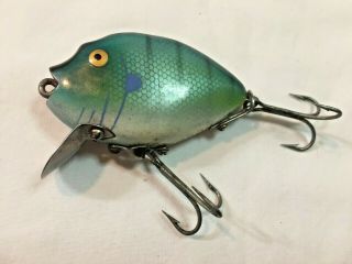 Vintage Heddon 9630 Punkinseed Fishing Lure Blue Gill Minnow Unfished