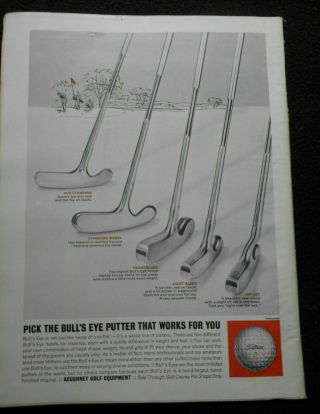VINTAGE JANUARY 1964 GOLF DIGEST PEBBLE BEACH 110TH SEVENTH HOLE ON COVER 3