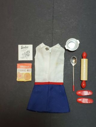 Vintage Barbie Skipper Cookie Time Outfit Complete 1912