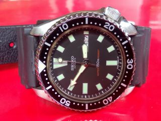 Vintage Scuba Divers Automatic Watch 6309 - 7290 150m 17jewels With S.  N.  817938
