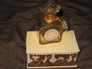 Vintage Guerlain Baccarat Perfume Bottle/box - L 
