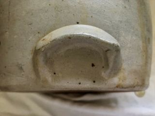 Antique Stoneware Batter Jug Olean NY 2 Gal.  bailed Handle 5
