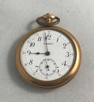 1873 R H Cogswell Halifax Nova Scotia Antique Waltham Pocketwatch Not