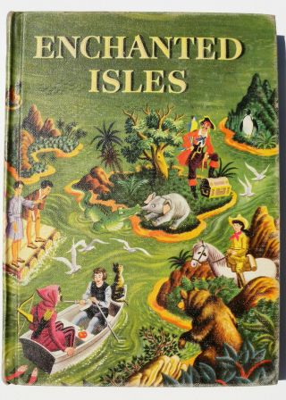Enchanted Isles (1954,  Hardcover) By Eleanor M.  Johnson & Leland B.  Jacobs Vgc