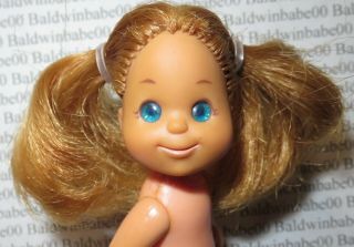 Toddler Tlc Vintage 1978 Mattel Sunshine Fun Family Baby Sweets Big Sister Doll