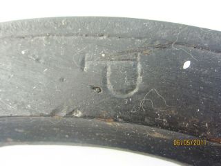 Antique F.  W,  Co.  Wood Foundry Pattern for 13.  5 