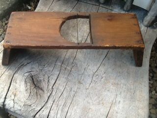 Late 1800s Primitive Wooden Corn Cutter Great Patina Antique Kitchenware